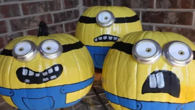 Make Minion Pumpkins